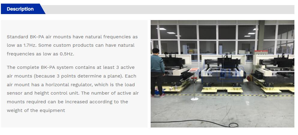 BK-PA Type Air Mounts BK-PA Type Air Mounts